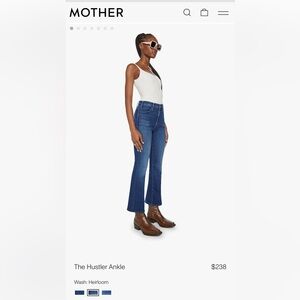 MOTHER the Hustler Ankle Jeans